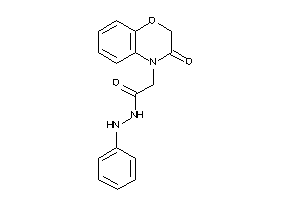 2-(3-keto-1,4-benzoxazin-4-yl)-N'-phenyl-acetohydrazide