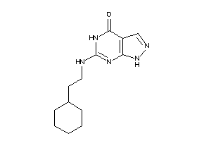 6-(2-cyclohexylethylamino)-1,5-dihydropyrazolo[3,4-d]pyrimidin-4-one