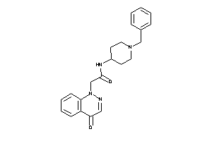 N-(1-benzyl-4-piperidyl)-2-(4-ketocinnolin-1-yl)acetamide