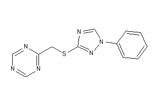 2-[[(1-phenyl-1,2,4-triazol-3-yl)thio]methyl]-s-triazine