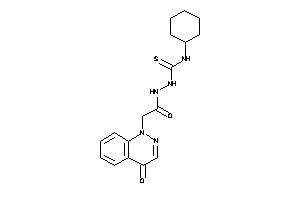 Image of 1-cyclohexyl-3-[[2-(4-ketocinnolin-1-yl)acetyl]amino]thiourea
