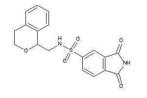 Image of N-(isochroman-1-ylmethyl)-1,3-diketo-isoindoline-5-sulfonamide