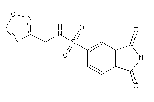 1,3-diketo-N-(1,2,4-oxadiazol-3-ylmethyl)isoindoline-5-sulfonamide