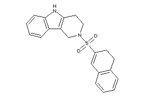 2-(3,4-dihydronaphthalen-2-ylsulfonyl)-1,3,4,5-tetrahydropyrido[4,3-b]indole