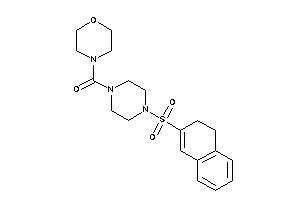 [4-(3,4-dihydronaphthalen-2-ylsulfonyl)piperazino]-morpholino-methanone