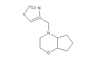 4-(thiazol-4-ylmethyl)-3,4a,5,6,7,7a-hexahydro-2H-cyclopenta[b][1,4]oxazine