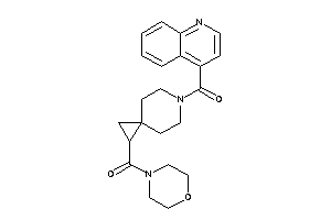 (6-cinchoninoyl-6-azaspiro[2.5]octan-2-yl)-morpholino-methanone