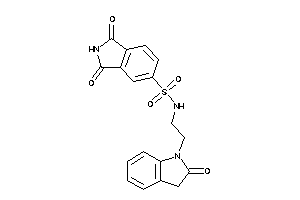 1,3-diketo-N-[2-(2-ketoindolin-1-yl)ethyl]isoindoline-5-sulfonamide