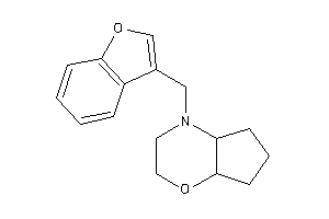 4-(benzofuran-3-ylmethyl)-3,4a,5,6,7,7a-hexahydro-2H-cyclopenta[b][1,4]oxazine