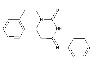 2-phenylimino-1,6,7,11b-tetrahydropyrimido[6,1-a]isoquinolin-4-one