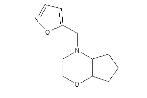 4-(isoxazol-5-ylmethyl)-3,4a,5,6,7,7a-hexahydro-2H-cyclopenta[b][1,4]oxazine