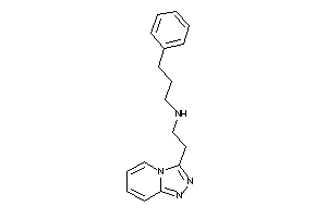 3-phenylpropyl-[2-([1,2,4]triazolo[4,3-a]pyridin-3-yl)ethyl]amine