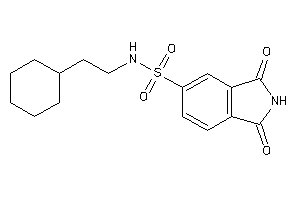 N-(2-cyclohexylethyl)-1,3-diketo-isoindoline-5-sulfonamide