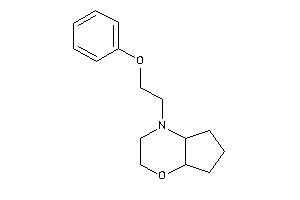 4-(2-phenoxyethyl)-3,4a,5,6,7,7a-hexahydro-2H-cyclopenta[b][1,4]oxazine