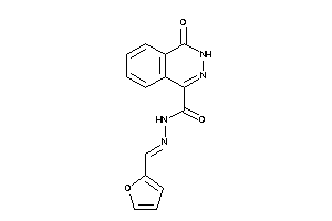 N-(2-furfurylideneamino)-4-keto-3H-phthalazine-1-carboxamide