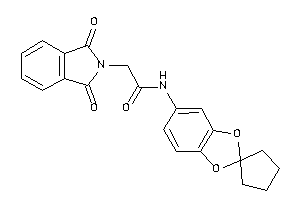 2-phthalimido-N-spiro[1,3-benzodioxole-2,1'-cyclopentane]-5-yl-acetamide