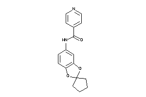 N-spiro[1,3-benzodioxole-2,1'-cyclopentane]-5-ylisonicotinamide
