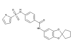 N-spiro[1,3-benzodioxole-2,1'-cyclopentane]-5-yl-4-(2-thienylsulfonylamino)benzamide