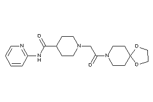 1-[2-(1,4-dioxa-8-azaspiro[4.5]decan-8-yl)-2-keto-ethyl]-N-(2-pyridyl)isonipecotamide