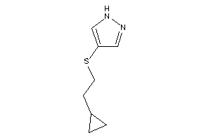 4-(2-cyclopropylethylthio)-1H-pyrazole