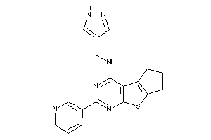 1H-pyrazol-4-ylmethyl-(3-pyridylBLAHyl)amine