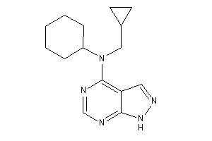 Cyclohexyl-(cyclopropylmethyl)-(1H-pyrazolo[3,4-d]pyrimidin-4-yl)amine