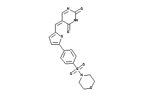 Image of 5-[[5-(4-morpholinosulfonylphenyl)-2-furyl]methylene]pyrimidine-2,4-quinone