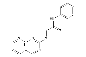 Image of N-phenyl-2-(pyrido[2,3-d]pyrimidin-2-ylthio)acetamide