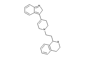 3-[1-(2-isochroman-1-ylethyl)-3,6-dihydro-2H-pyridin-4-yl]-2H-indole