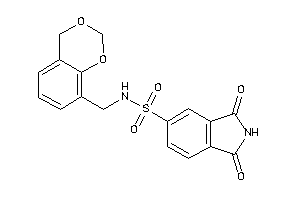 N-(4H-1,3-benzodioxin-8-ylmethyl)-1,3-diketo-isoindoline-5-sulfonamide