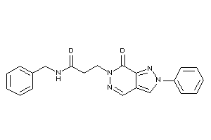 N-benzyl-3-(7-keto-2-phenyl-pyrazolo[3,4-d]pyridazin-6-yl)propionamide