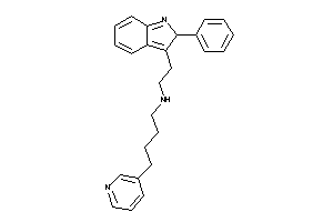 2-(2-phenyl-2H-indol-3-yl)ethyl-[4-(3-pyridyl)butyl]amine