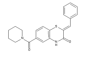 2-benzal-6-(piperidine-1-carbonyl)-4H-1,4-benzothiazin-3-one