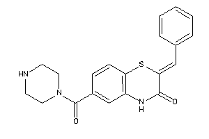 2-benzal-6-(piperazine-1-carbonyl)-4H-1,4-benzothiazin-3-one