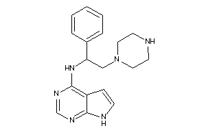 (1-phenyl-2-piperazino-ethyl)-(7H-pyrrolo[2,3-d]pyrimidin-4-yl)amine