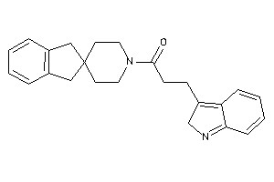 3-(2H-indol-3-yl)-1-spiro[indane-2,4'-piperidine]-1'-yl-propan-1-one