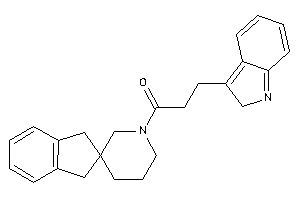 3-(2H-indol-3-yl)-1-spiro[indane-2,3'-piperidine]-1'-yl-propan-1-one