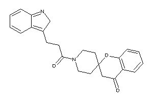 1'-[3-(2H-indol-3-yl)propanoyl]spiro[chroman-2,4'-piperidine]-4-one
