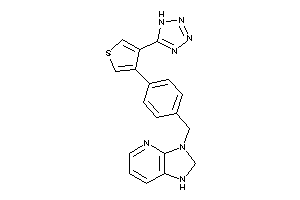 3-[4-[4-(1H-tetrazol-5-yl)-3-thienyl]benzyl]-1,2-dihydroimidazo[4,5-b]pyridine