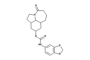 N-(1,3-benzodioxol-5-yl)carbamic Acid (ketoBLAHyl) Ester