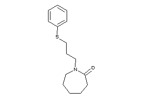 1-[3-(phenylthio)propyl]azepan-2-one