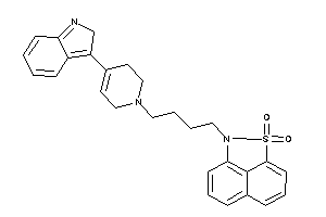 4-[4-(2H-indol-3-yl)-3,6-dihydro-2H-pyridin-1-yl]butylBLAH Dioxide