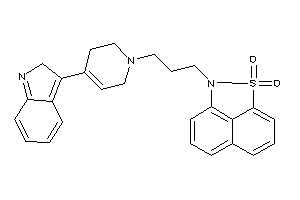 3-[4-(2H-indol-3-yl)-3,6-dihydro-2H-pyridin-1-yl]propylBLAH Dioxide