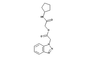 2-(benzotriazol-1-yl)acetic Acid [2-(cyclopentylamino)-2-keto-ethyl] Ester