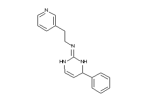 (4-phenyl-3,4-dihydro-1H-pyrimidin-2-ylidene)-[2-(3-pyridyl)ethyl]amine