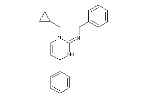 Benzyl-[3-(cyclopropylmethyl)-6-phenyl-1,6-dihydropyrimidin-2-ylidene]amine