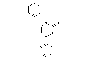 (3-benzyl-6-phenyl-1,6-dihydropyrimidin-2-ylidene)amine