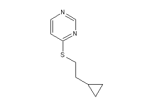 4-(2-cyclopropylethylthio)pyrimidine