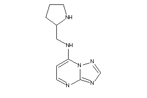 Pyrrolidin-2-ylmethyl([1,2,4]triazolo[1,5-a]pyrimidin-7-yl)amine