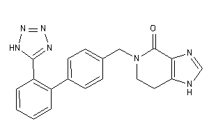 5-[4-[2-(1H-tetrazol-5-yl)phenyl]benzyl]-6,7-dihydro-1H-imidazo[4,5-c]pyridin-4-one